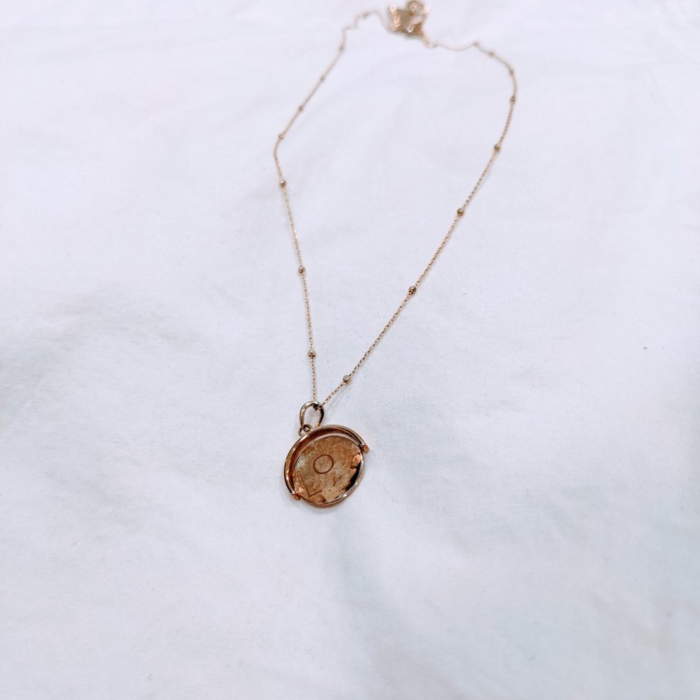 Anthropologie love necklace pendant - Picture 8 of 8